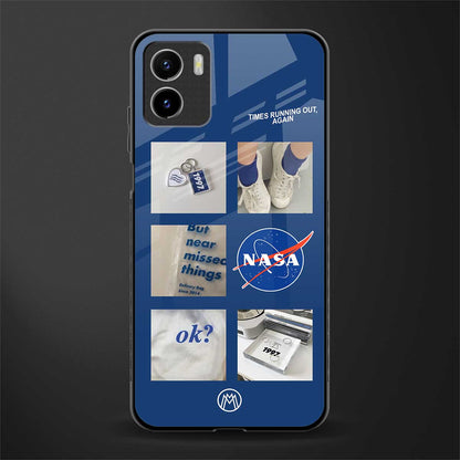 time is running out back phone cover | glass case for vivo y72
