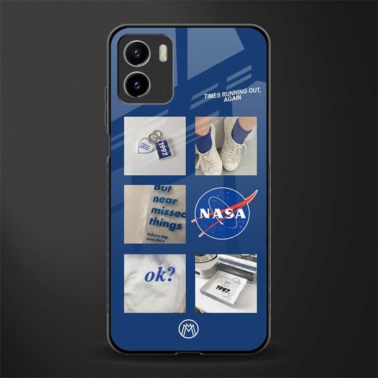 time is running out back phone cover | glass case for vivo y72