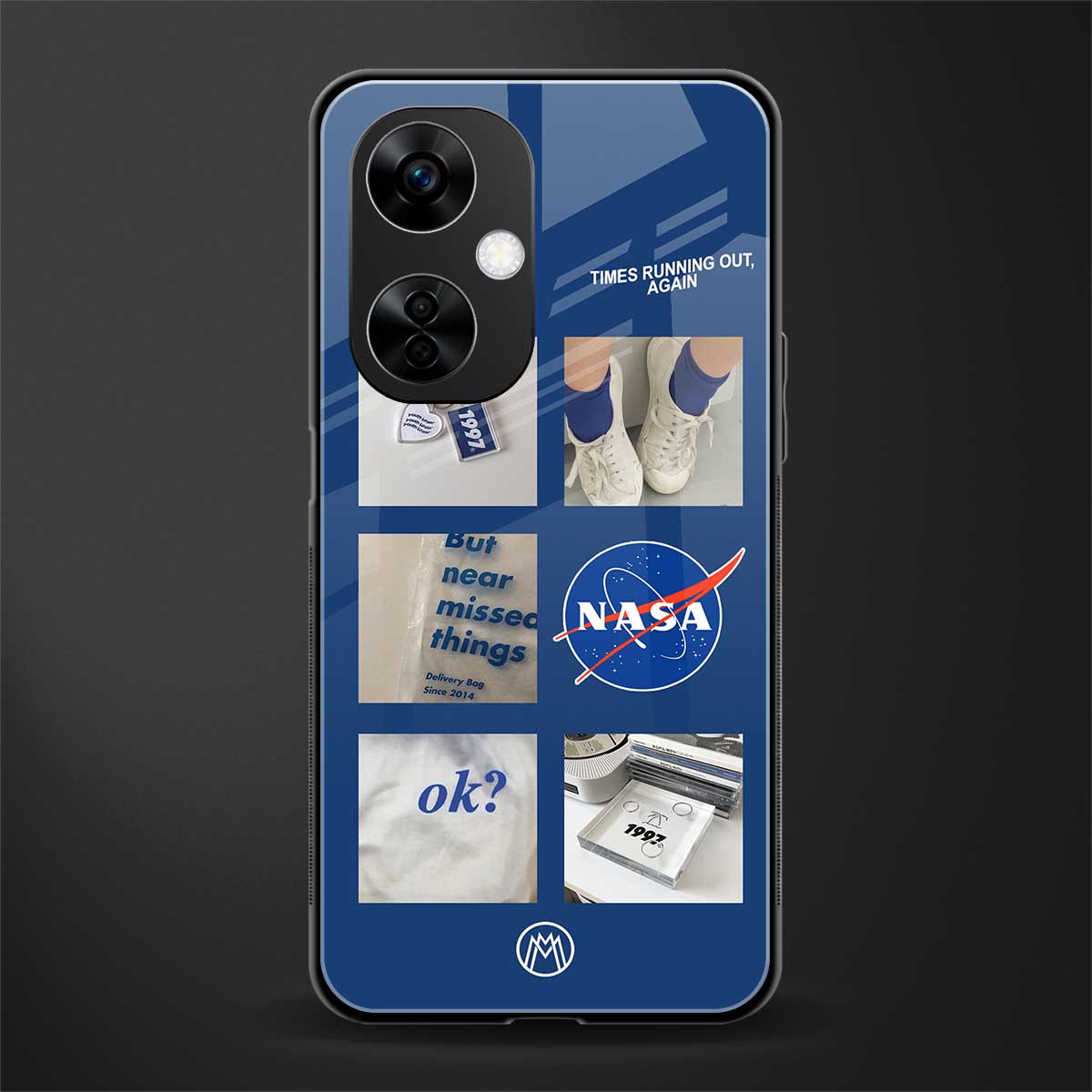 time is running out back phone cover | glass case for oneplus nord ce 3 lite