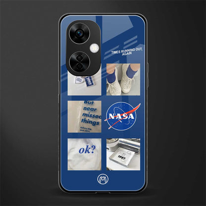 time is running out back phone cover | glass case for oneplus nord ce 3 lite