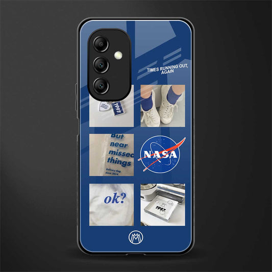 time is running out back phone cover | glass case for samsung galaxy a14 5g