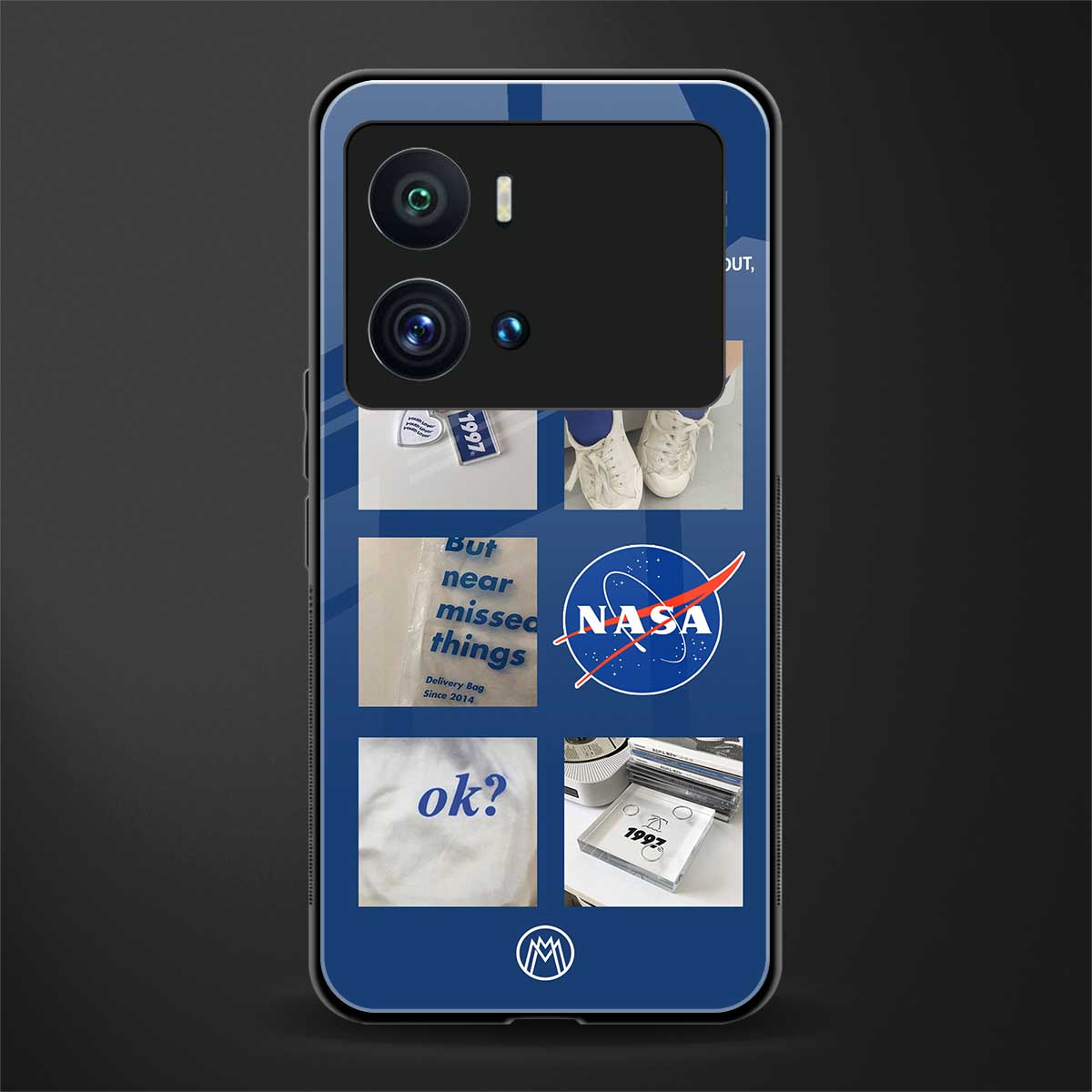 time is running out back phone cover | glass case for iQOO 9 Pro