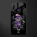 tokyo japan purple dragon black glass case for vivo z1 pro image