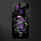 tokyo japan purple dragon black glass case for realme 5 pro image