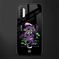 tokyo japan purple dragon black glass case for realme x2 image