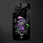 tokyo japan purple dragon black glass case for samsung galaxy s10 lite image
