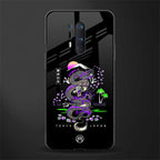 tokyo japan purple dragon black glass case for oneplus 8 pro image