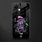 tokyo japan purple dragon black back phone cover | glass case for oneplus nord ce 3 lite