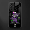 tokyo japan purple dragon black back phone cover | glass case for samsung galaxy a14 5g