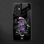 tokyo japan purple dragon black back phone cover | glass case for samsung galaxy a14 5g