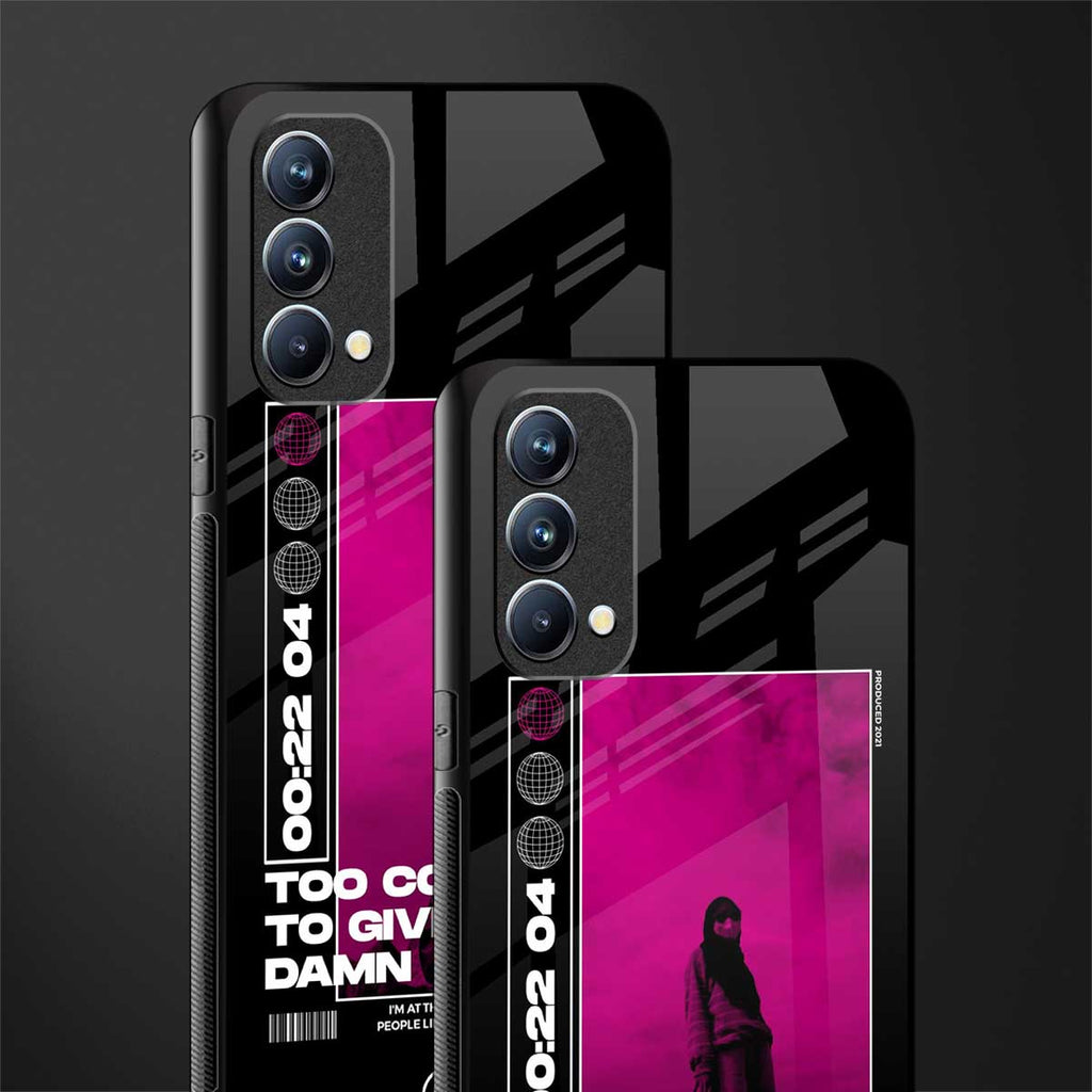 too cool to give a damn glass case for oppo f19 image-2