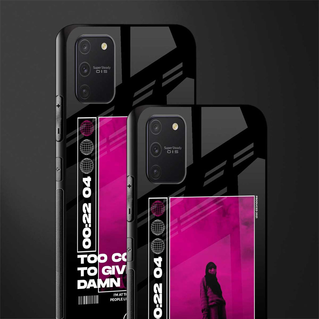 too cool to give a damn glass case for samsung galaxy s10 lite image-2