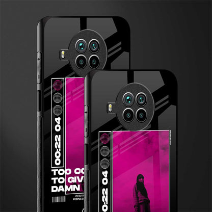 too cool to give a damn glass case for mi 10i image-2