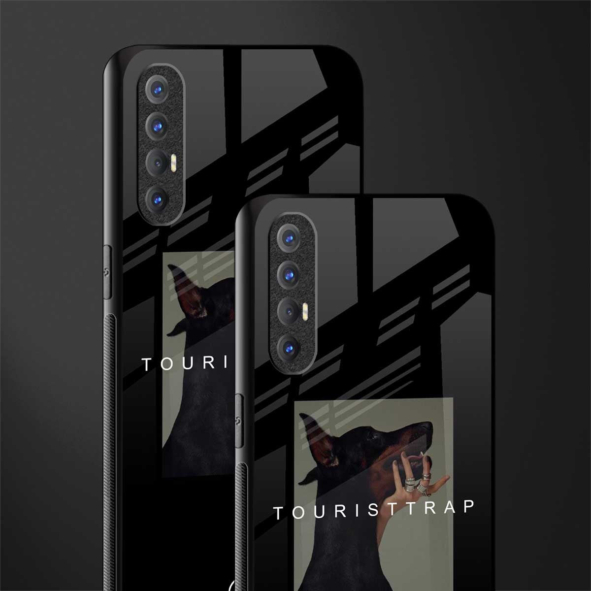 tourist trap glass case for oppo reno 3 pro image-2