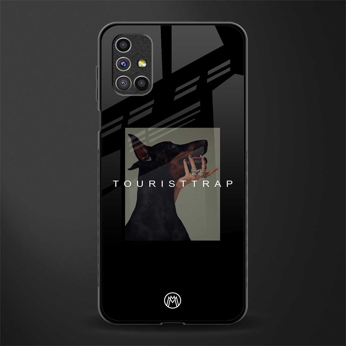 tourist trap glass case for samsung galaxy m31s image