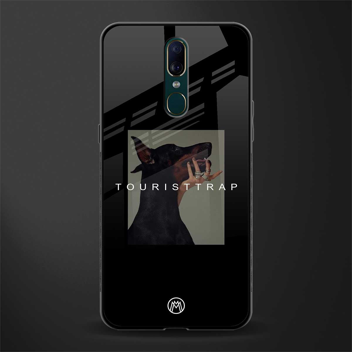 tourist trap glass case for oppo a9 image