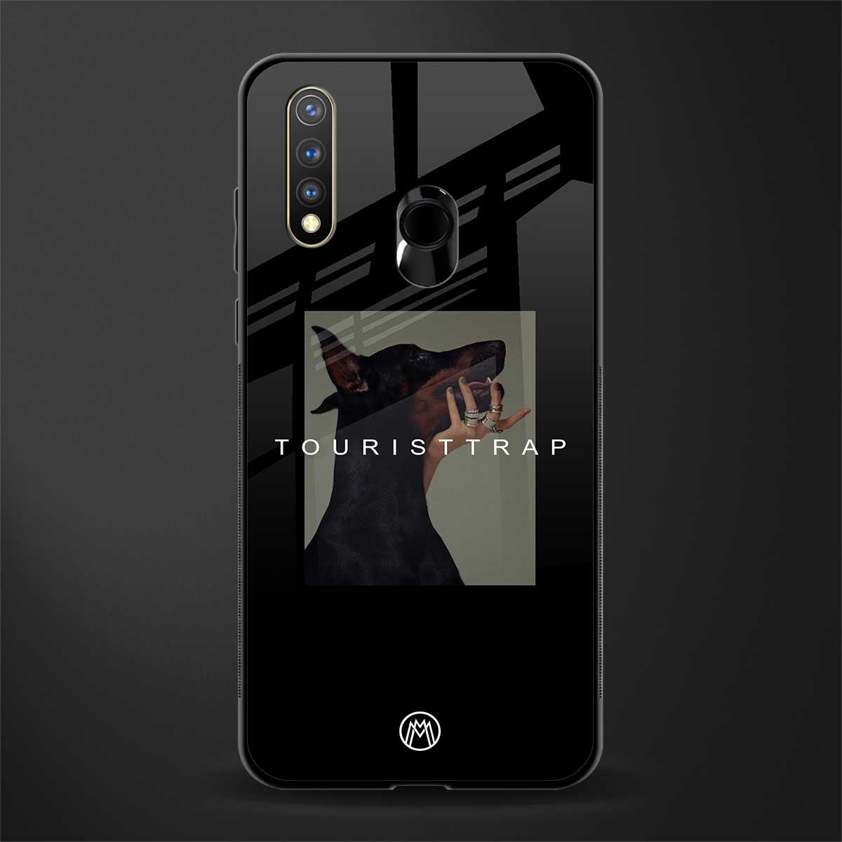 tourist trap glass case for vivo y19 image