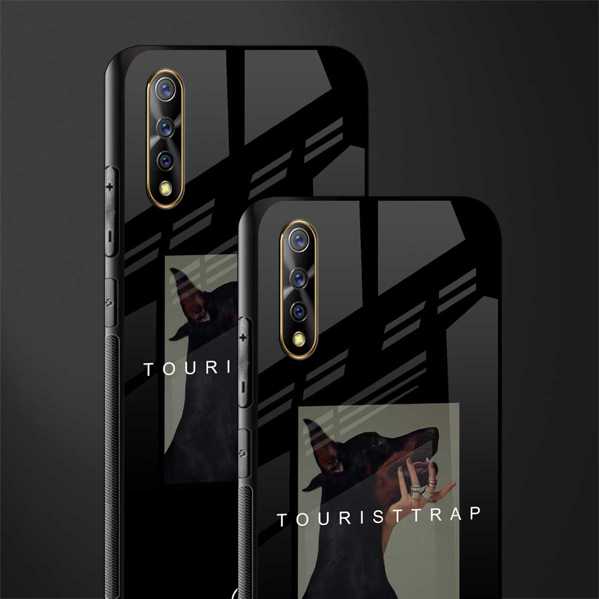 tourist trap glass case for vivo s1 image-2