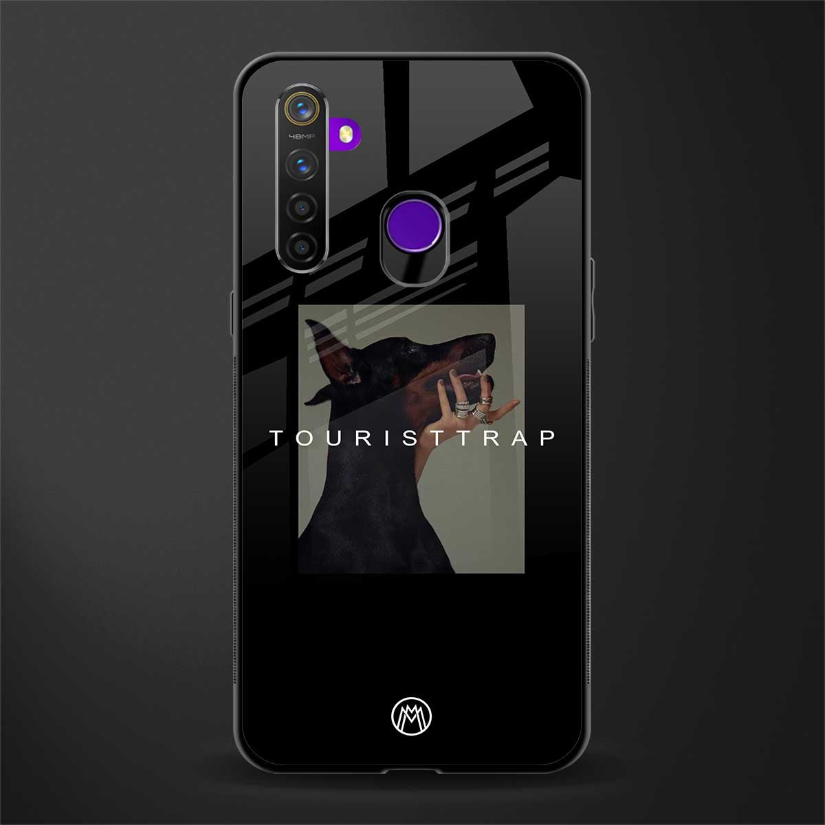 tourist trap glass case for realme 5s image