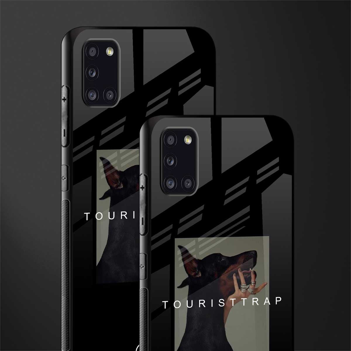 tourist trap glass case for samsung galaxy a31 image-2