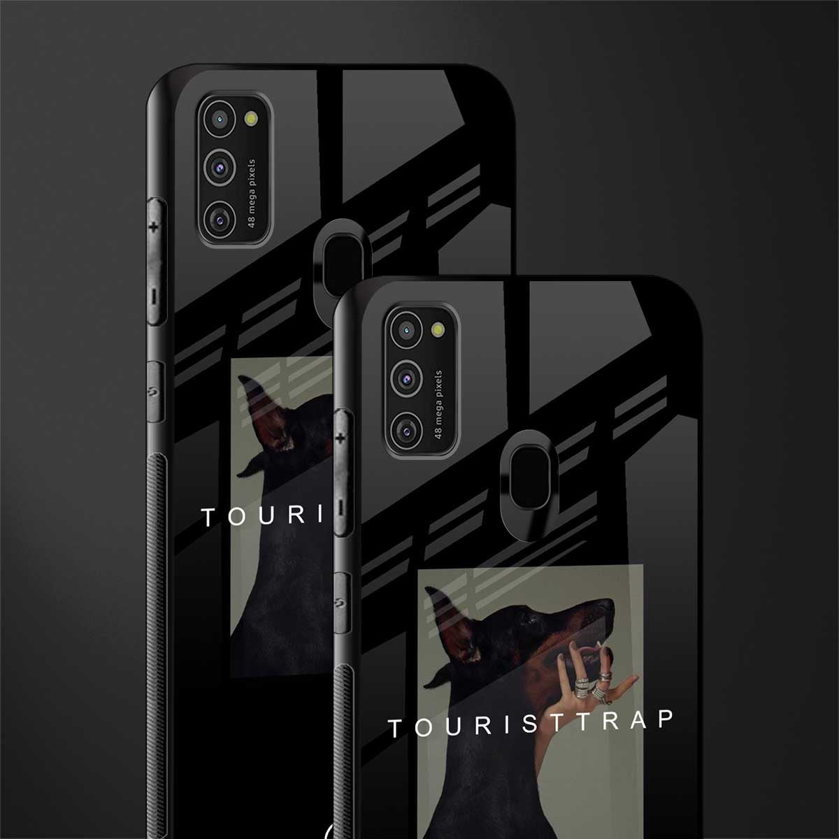 tourist trap glass case for samsung galaxy m30s image-2