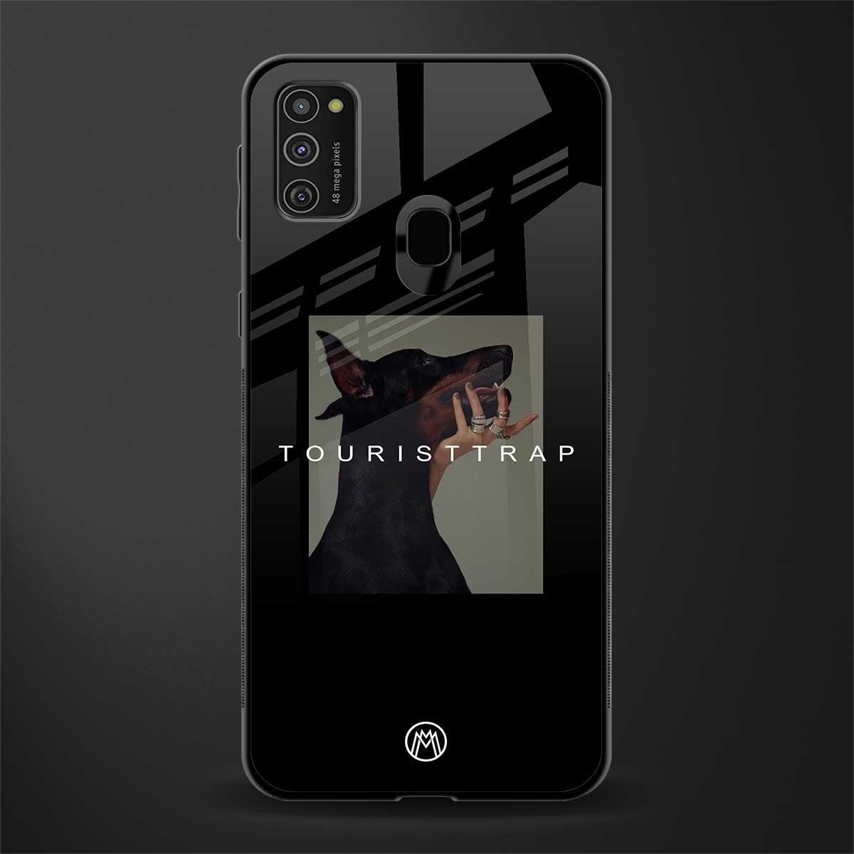 tourist trap glass case for samsung galaxy m21 image