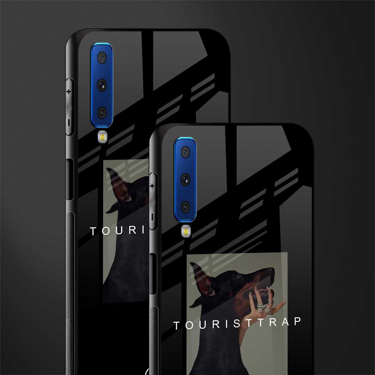 tourist trap glass case for samsung galaxy a7 2018 image-2
