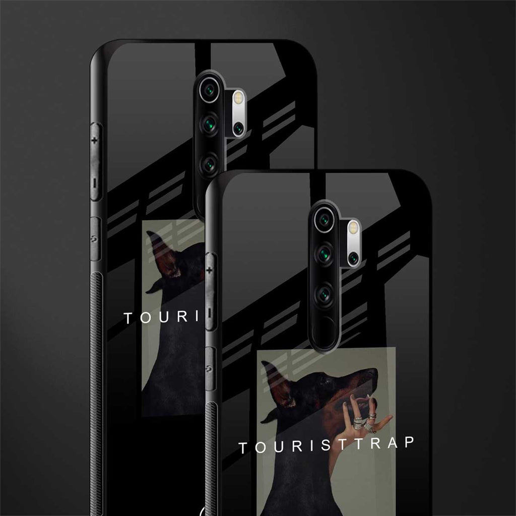 tourist trap glass case for redmi note 8 pro image-2