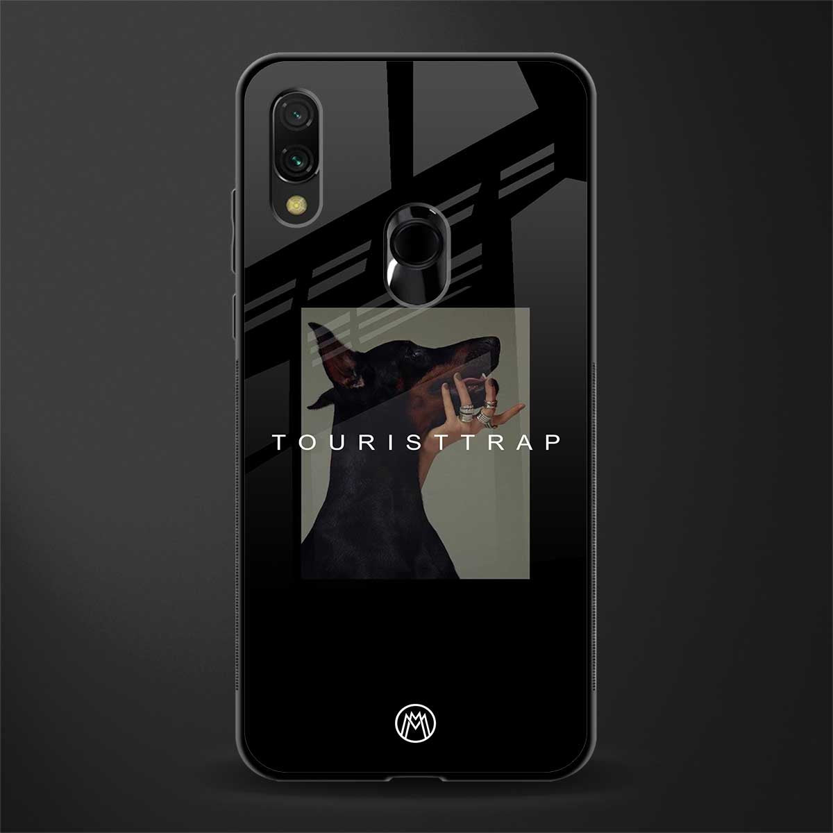 tourist trap glass case for redmi note 7 pro image