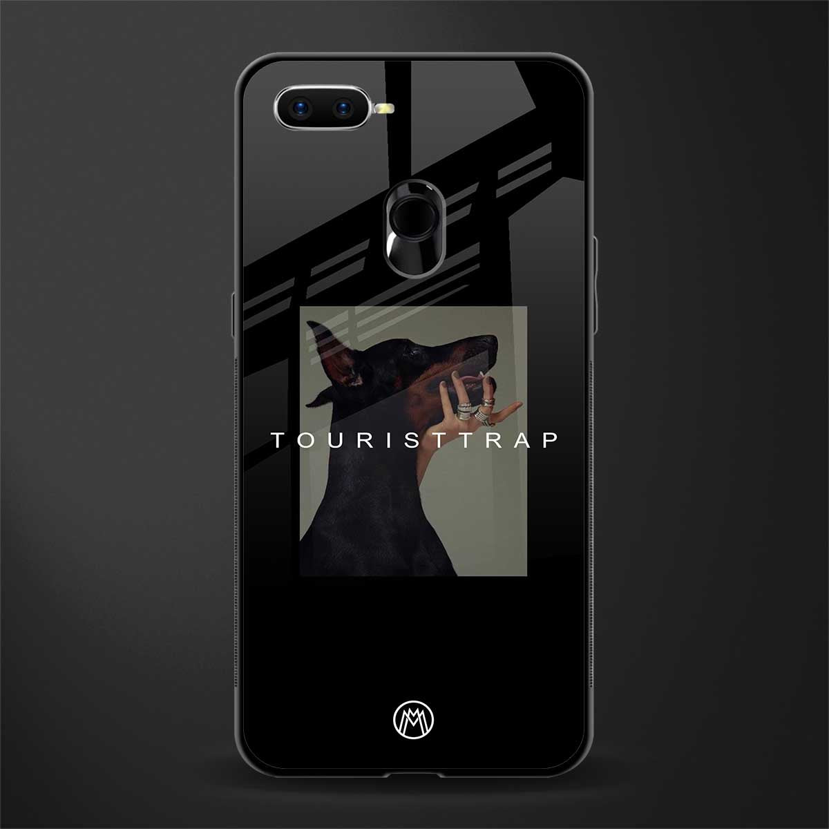tourist trap glass case for oppo a5s image