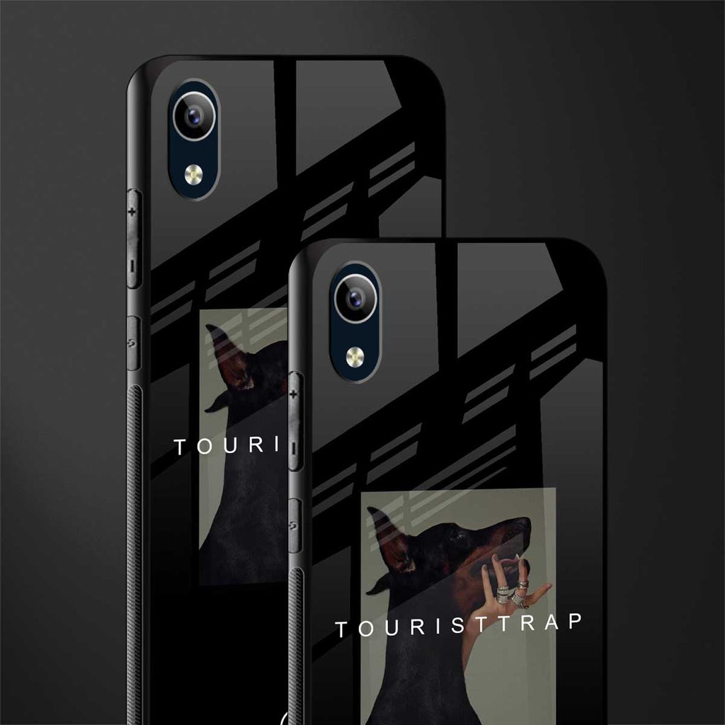 tourist trap glass case for vivo y1s without fingerprint image-2