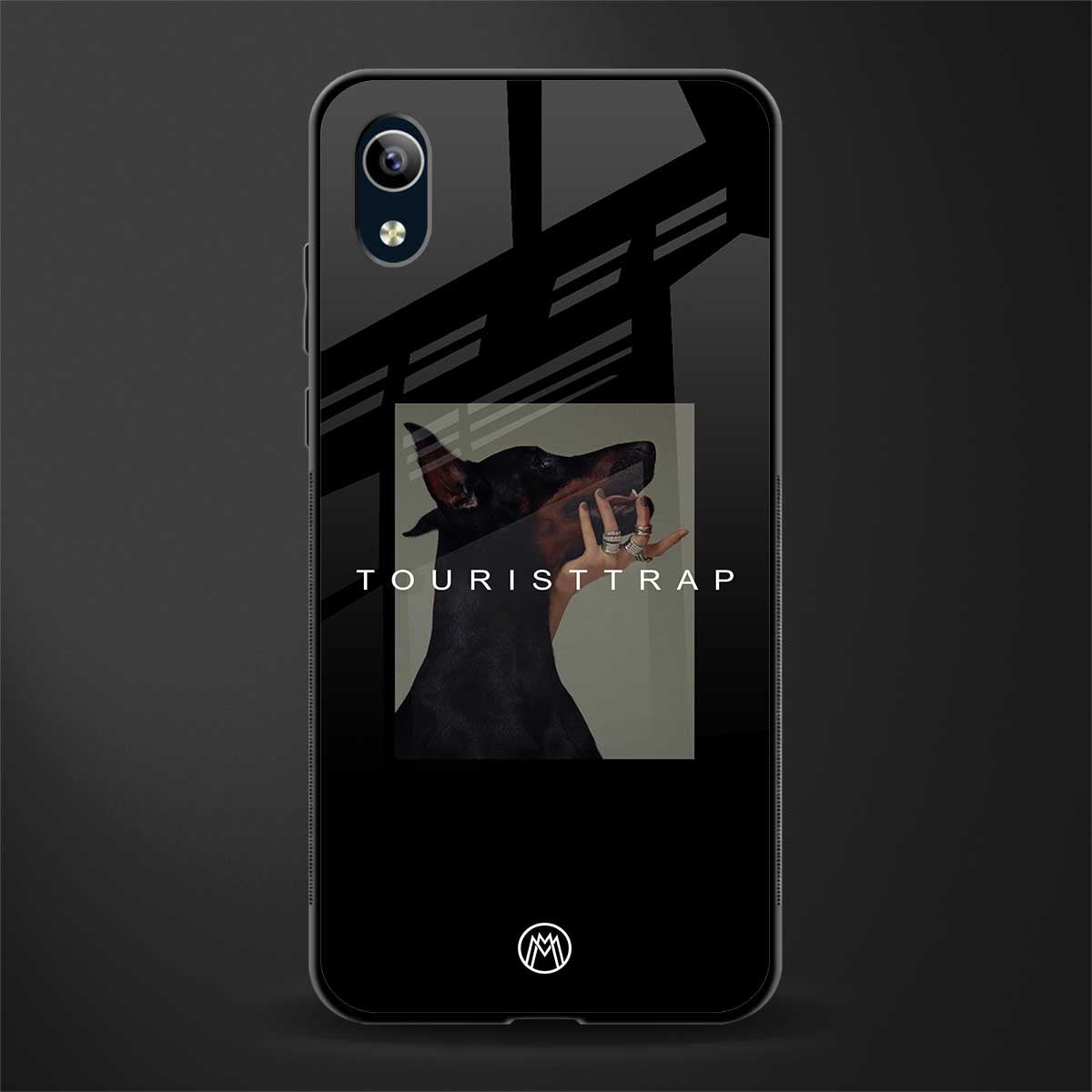 tourist trap glass case for vivo y1s without fingerprint image