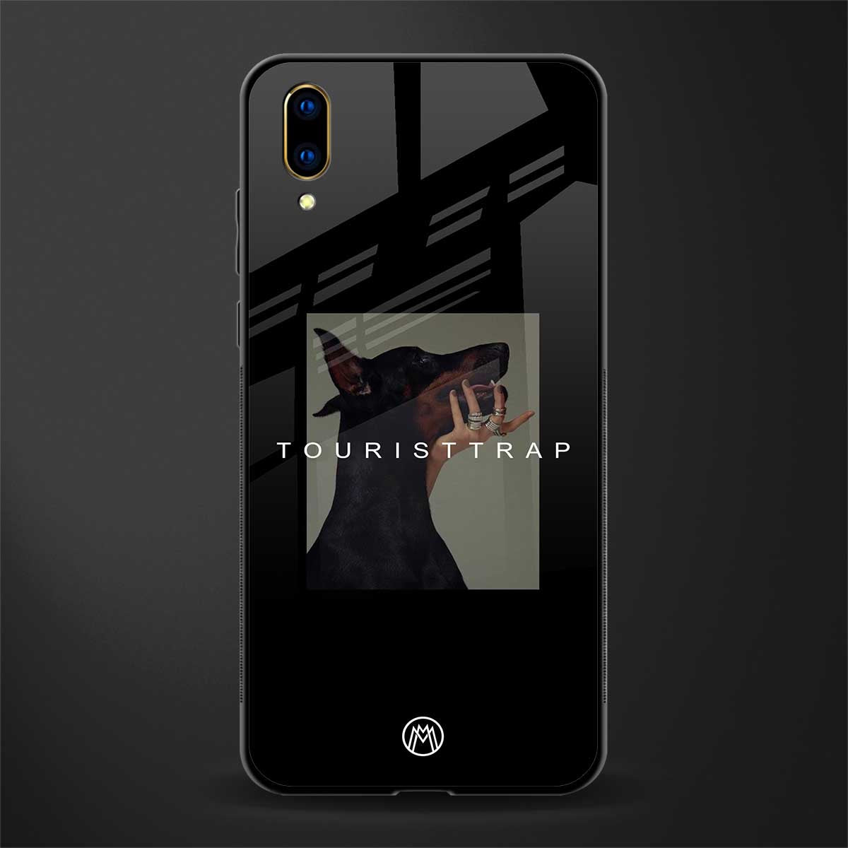 tourist trap glass case for vivo v11 pro image