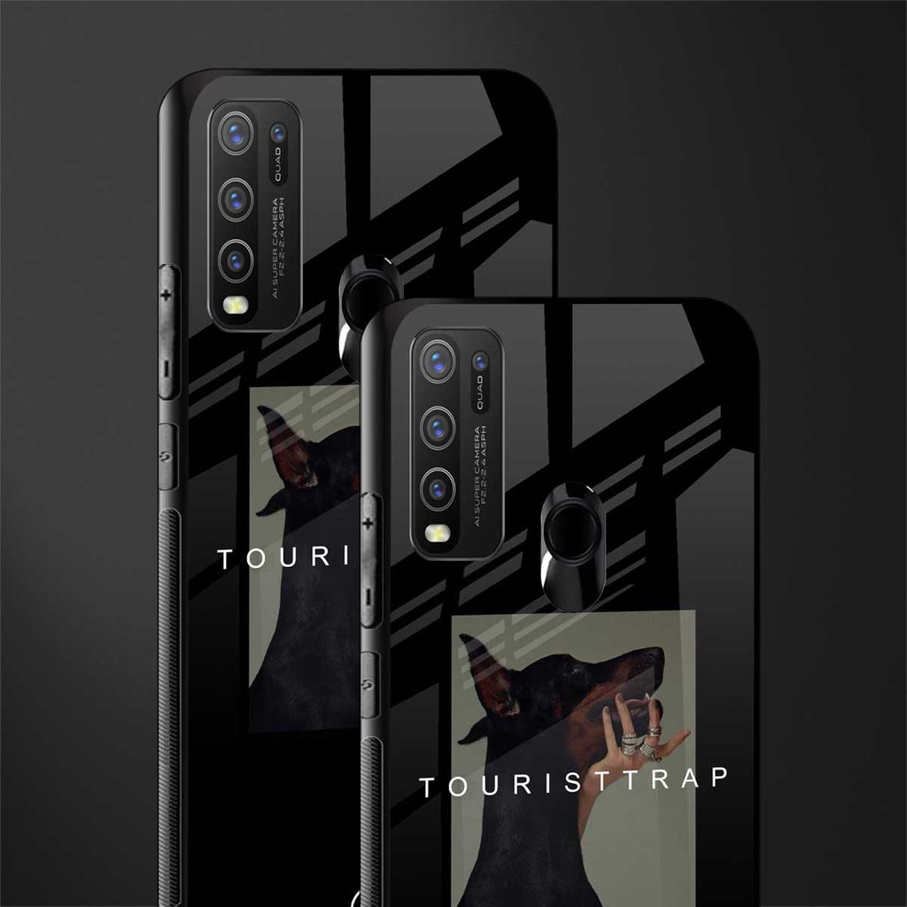 tourist trap glass case for vivo y50 image-2