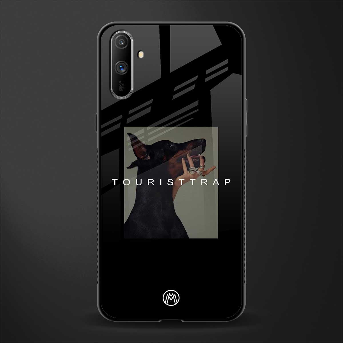 tourist trap glass case for realme c3 image