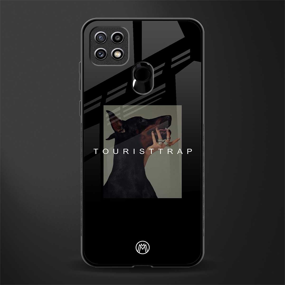 tourist trap glass case for oppo a15 image