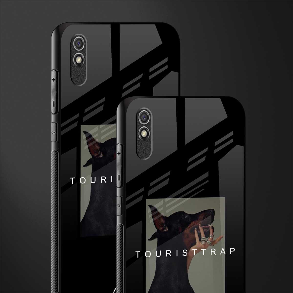 tourist trap glass case for redmi 9a image-2