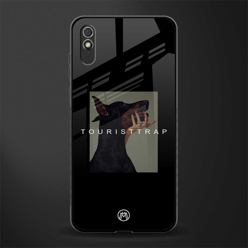 tourist trap glass case for redmi 9a image