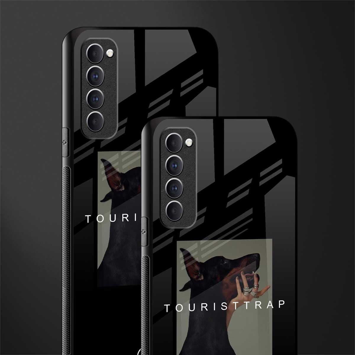 tourist trap glass case for oppo reno 4 pro image-2