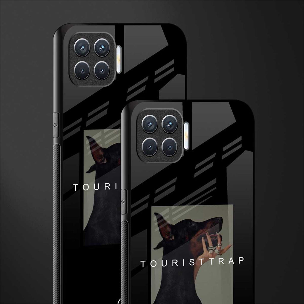 tourist trap glass case for oppo f17 image-2