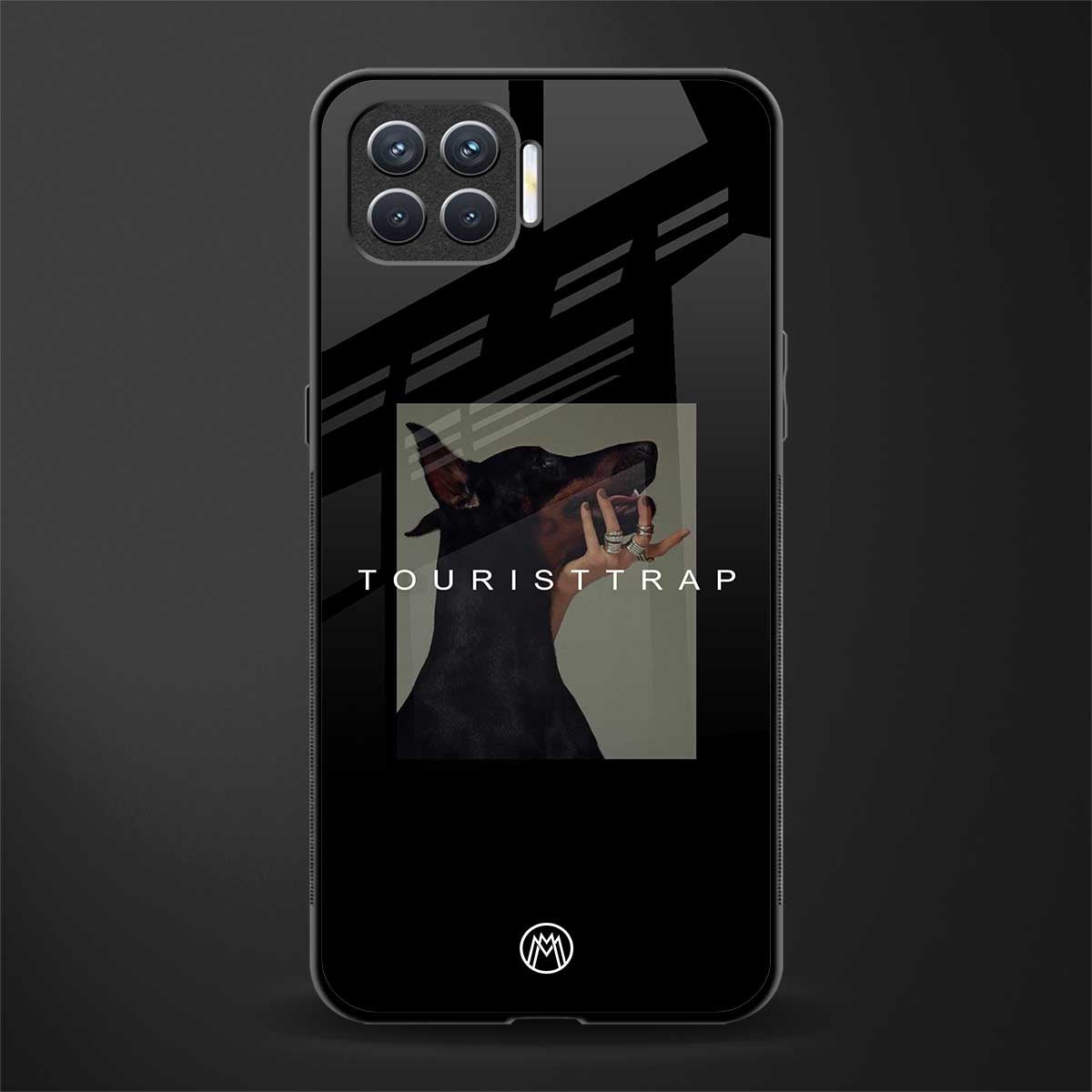 tourist trap glass case for oppo f17 image
