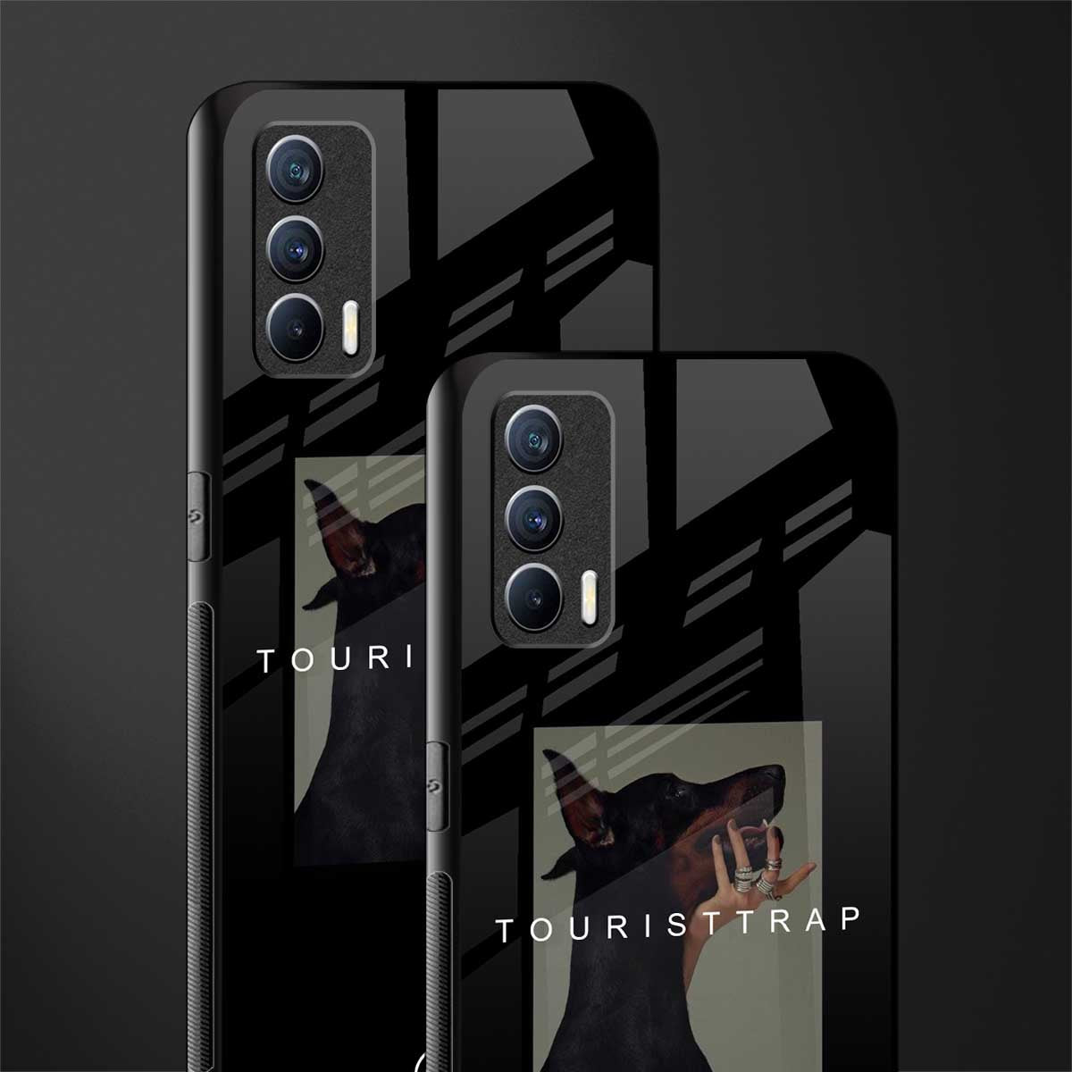 tourist trap glass case for realme x7 image-2