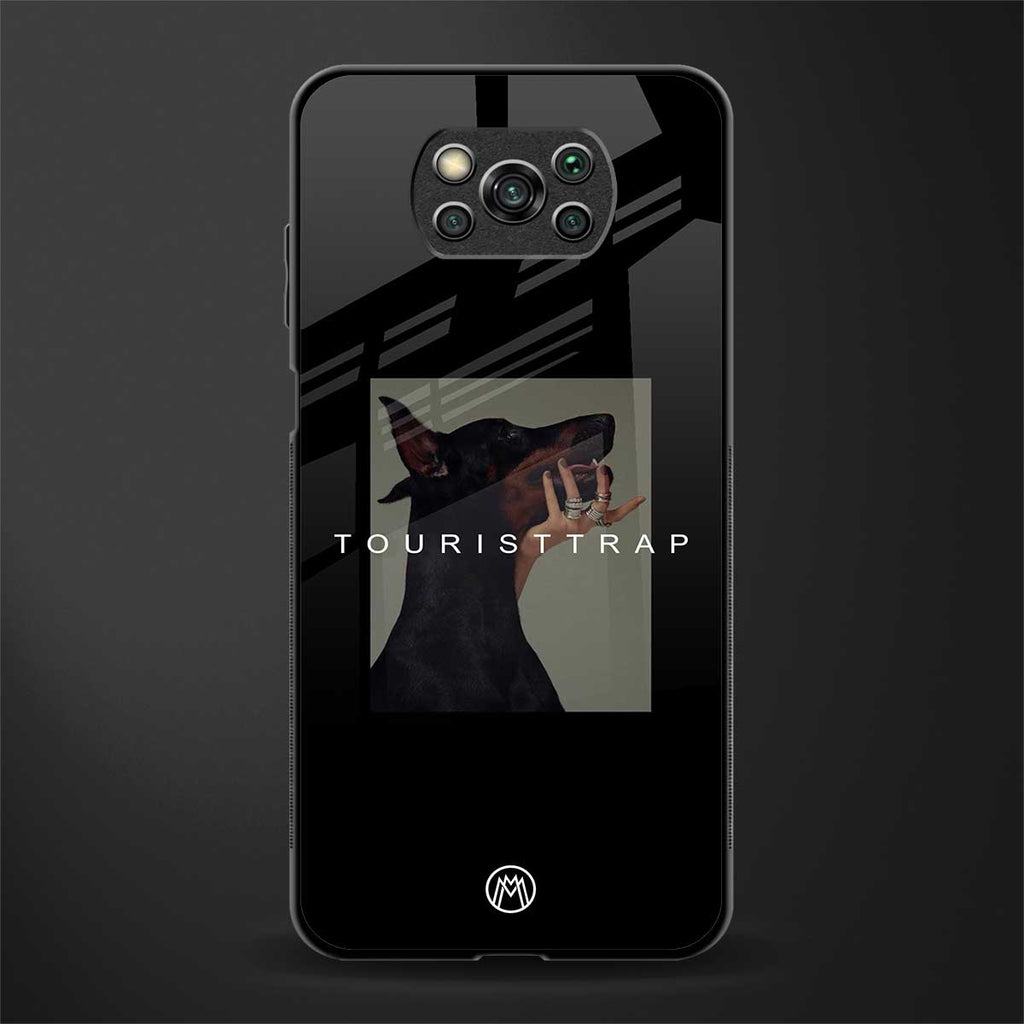 tourist trap glass case for poco x3 pro image