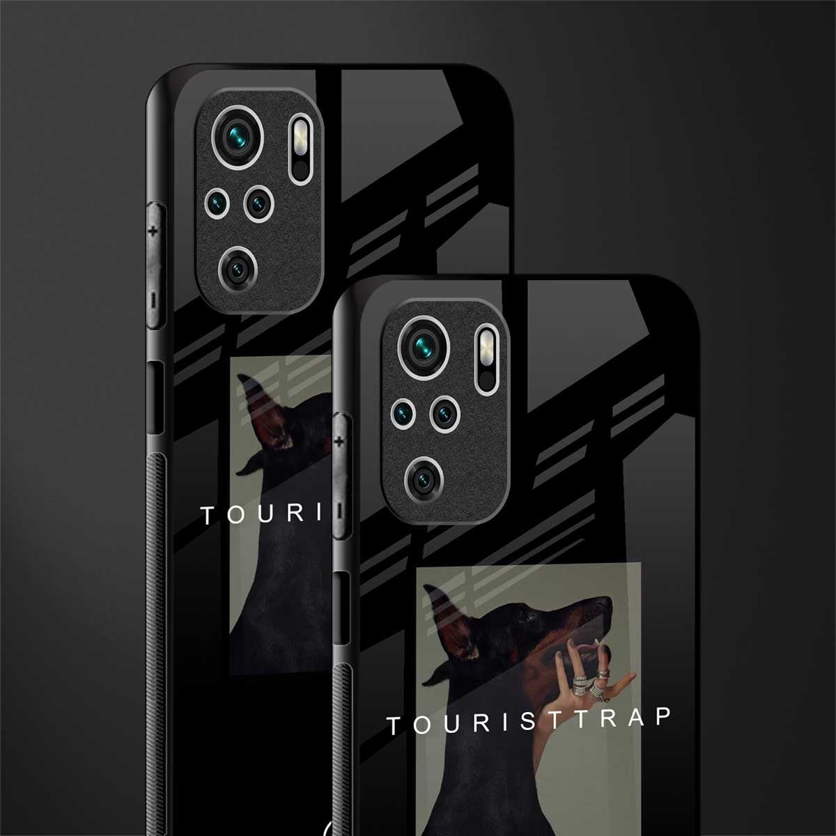 tourist trap glass case for redmi note 10 image-2