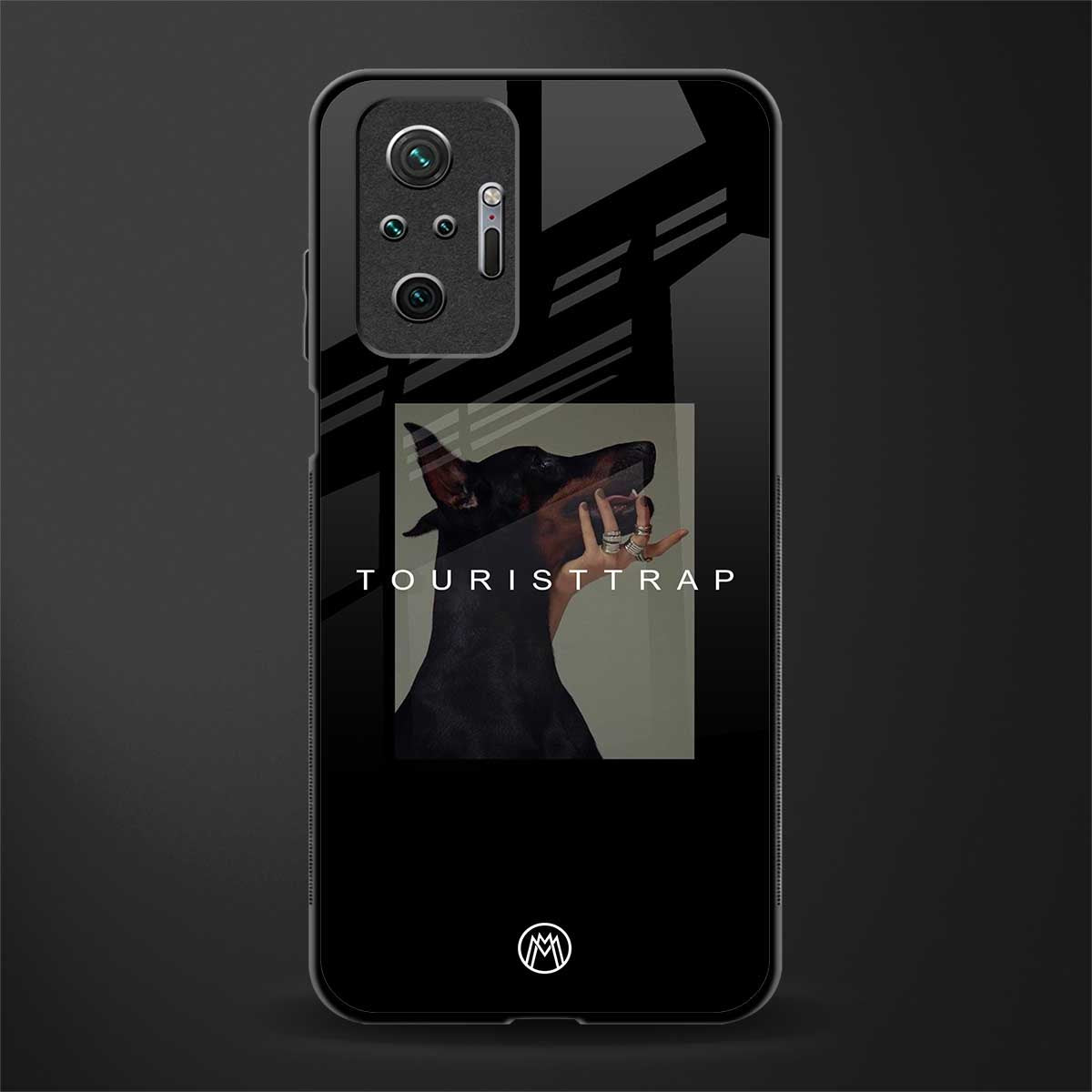 tourist trap glass case for redmi note 10 pro image