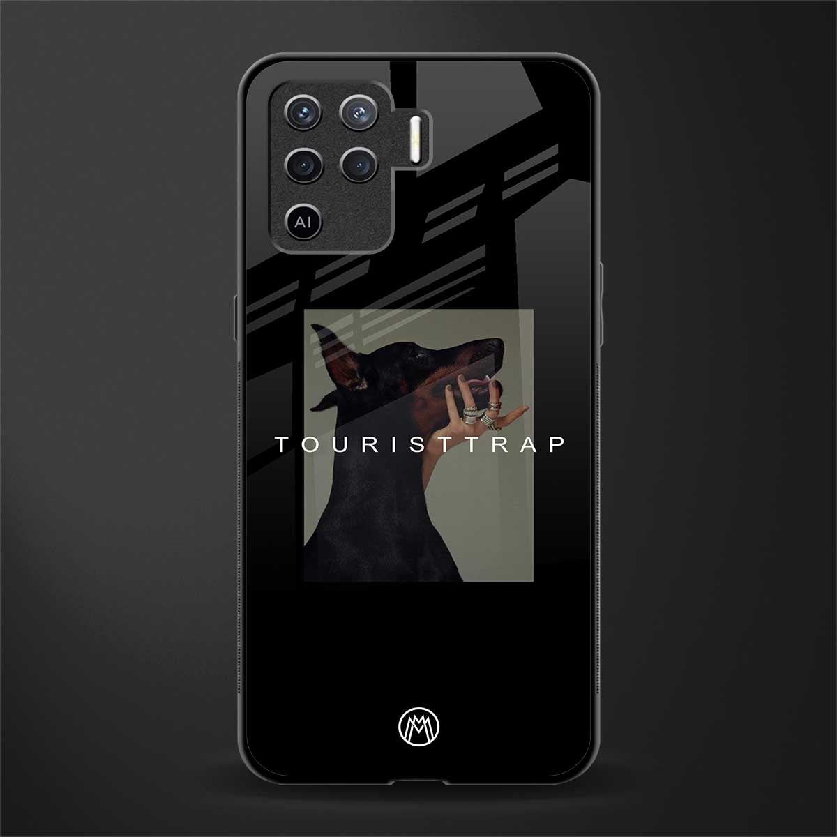 tourist trap glass case for oppo f19 pro image