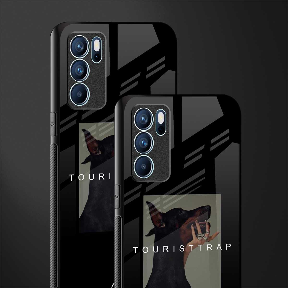 tourist trap glass case for oppo reno6 pro 5g image-2
