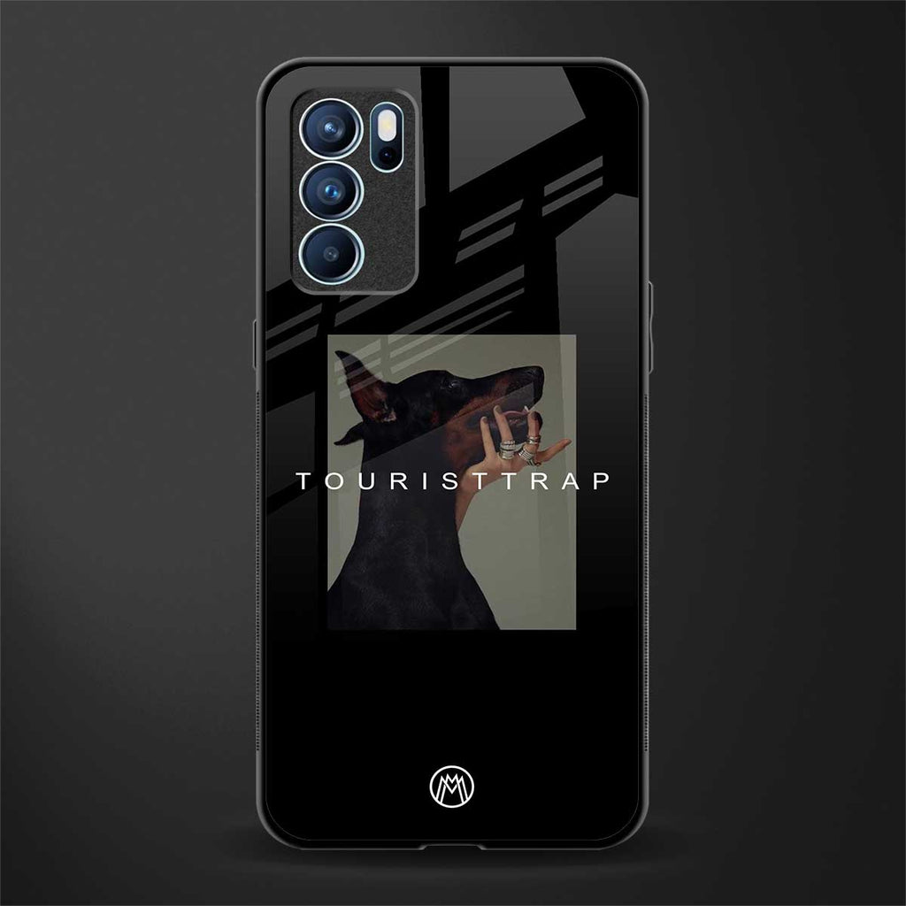 tourist trap glass case for oppo reno6 5g image