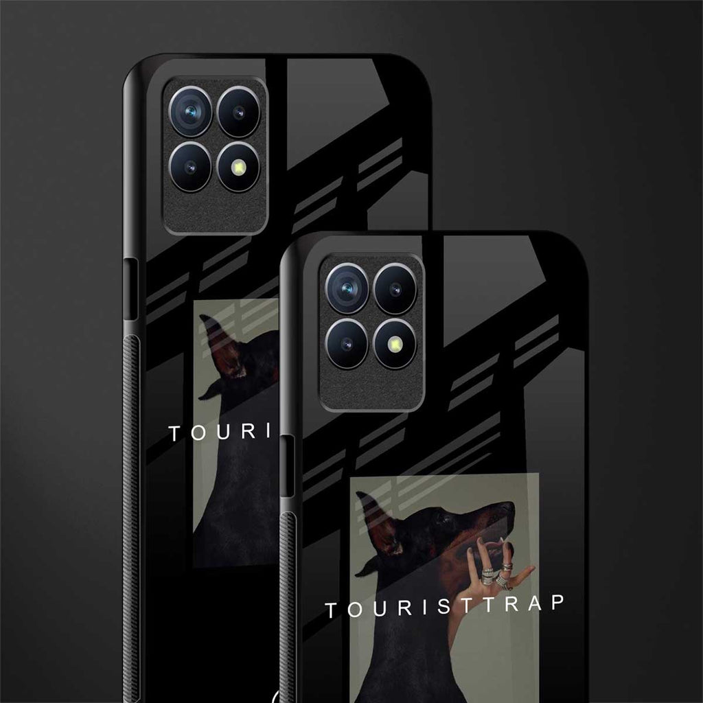 tourist trap glass case for realme 8i image-2