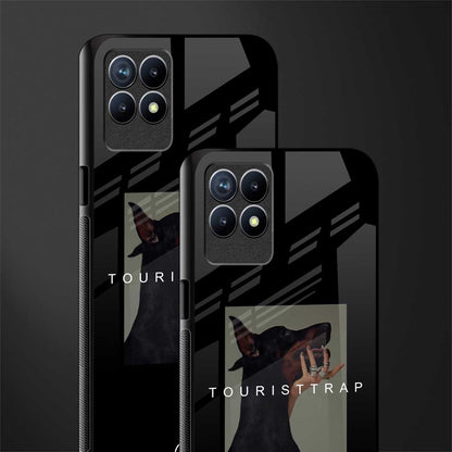 tourist trap glass case for realme 8i image-2